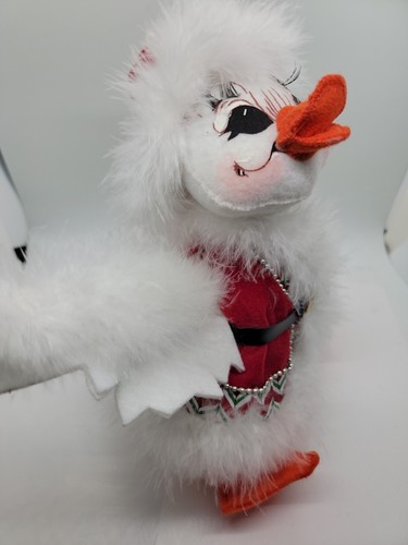 AnnaLee Christmas Candy Duckling 10" Santa Suit w Hat Doll - Picture 6 of 19