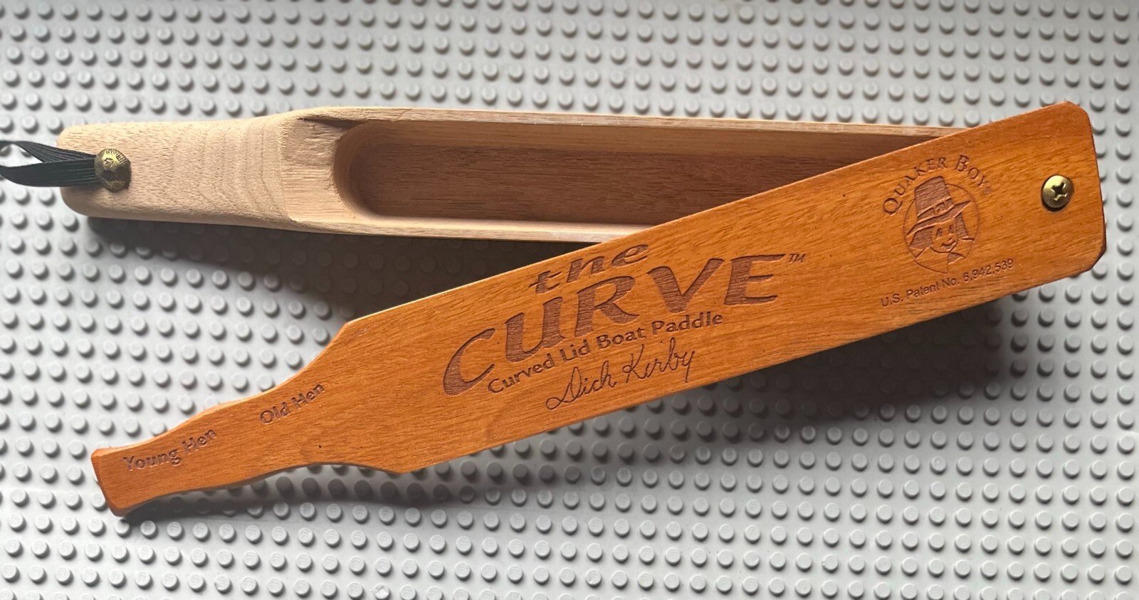 Rare Vintage Quaker Boy the CURVE Boat Paddle Turkey Box Call eBay