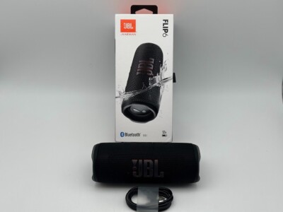 JBL Flip 6 Portable Bluetooth Portable Speaker System - Black