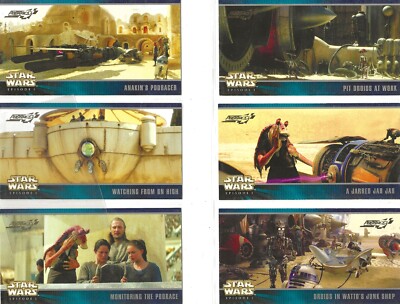 STAR WARS EPISODE 1 ERWEITERUNGSKARTE X1 BIS X40 NACH TOPPS aussuchen