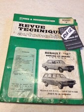 Revue technique Renault R12