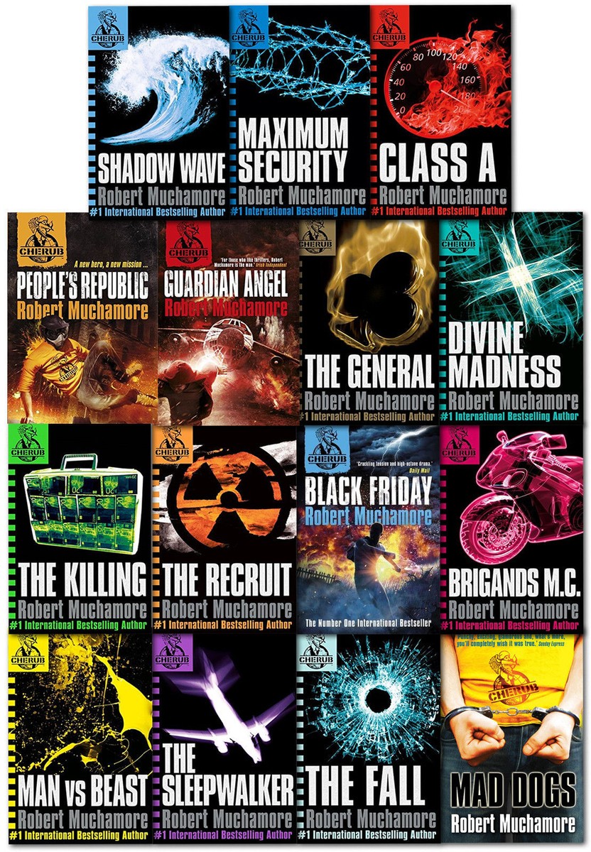 Cherub Series collection Robert Muchamore 1-15 books set pack The