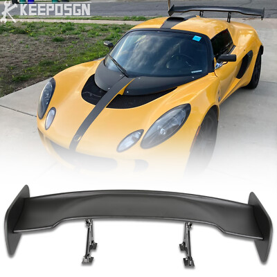 For 2005-2011 Lotus Exige Matte Black 46'' Rear Trunk Spoiler GT Racing Wing