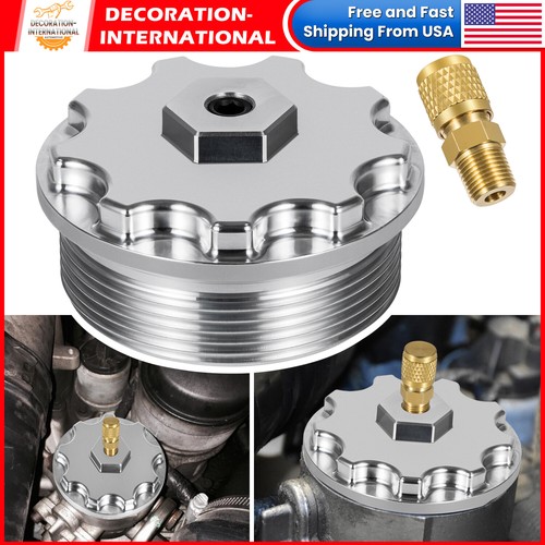 Fuel Filter Cap For Ford 6.0L Powerstroke Diesel 20032007 With
