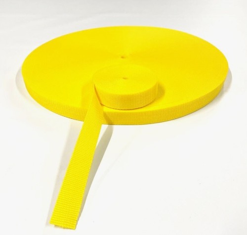 25mm Webbing Polypropylene Dog Leads Bags Straps Handles 1m - 100m In 7 Colours - Picture 15 of 16