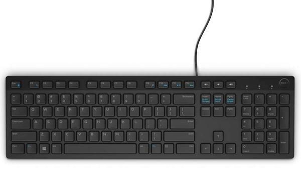 Dell KB216 USB Tastatur Mit Kabel Layout AZERTY Französisch FR Für Computer PC - Image 2