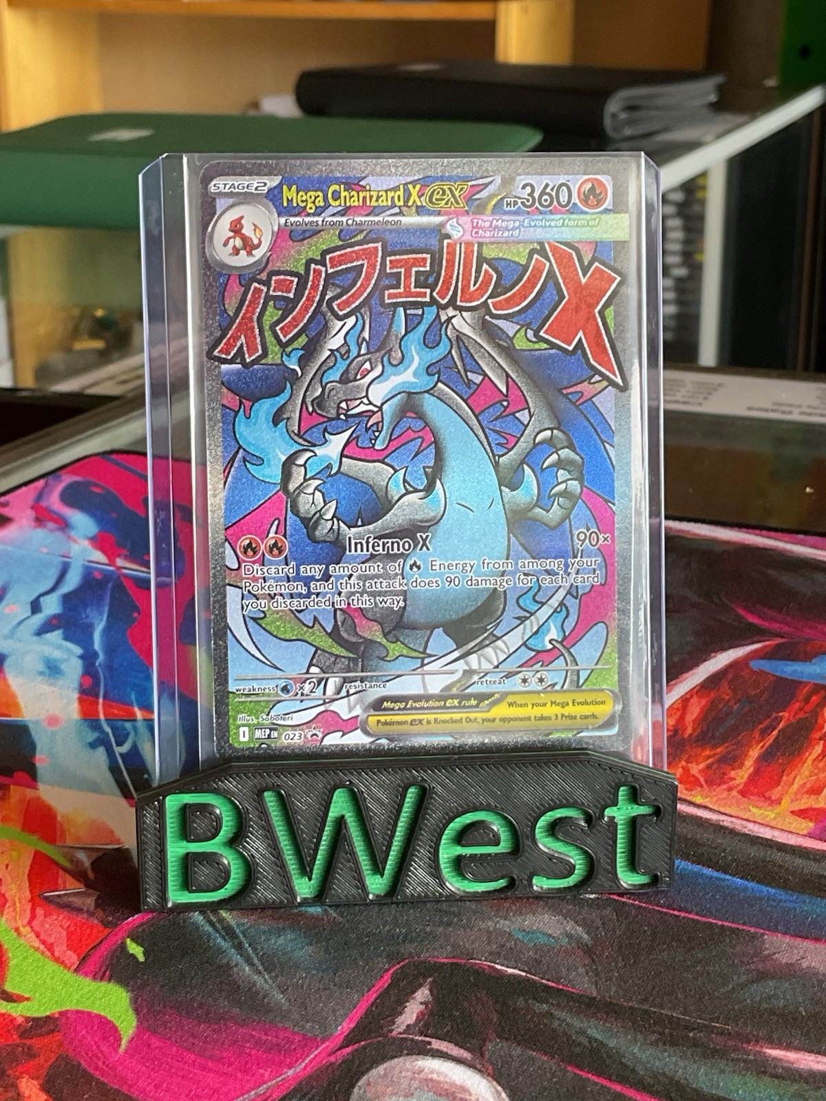 Mega Charizard X Ex NM 23 Mega Evolution Promo MEP Pokemon TCG Card 2025