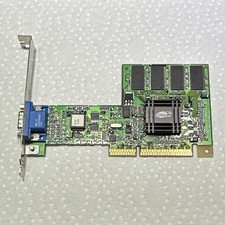 ATI Rage 128 PCI Graphics Card VGA Connector ATI Chipset Heatsink Only PCI Slot