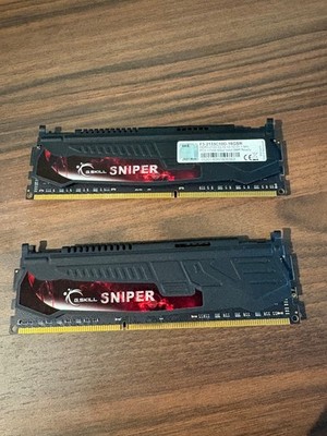 G Skill SNIPER 16GB DDR3-2133 CL10-12-12-31 1.6V F3-2133C10D-16GSR