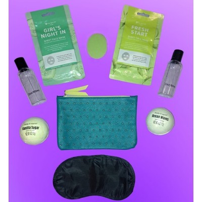 9 Piece Facial & Bath Time Relaxation Bundle Set