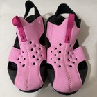 Nike Sunray Protect 2 Sandals PS 2Y Pink Black Girls Water 943826-602 — photo 1