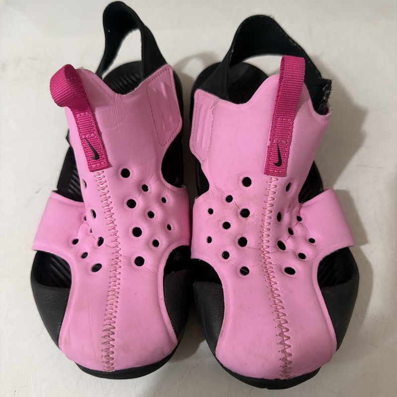 Nike Sunray Protect 2 Sandals PS 2Y Pink Black Girls Water 943826-602