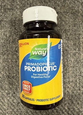 Nature s Way Primadophilus Probiotic 90 Caps 5 Billion Exp 6/30/2027