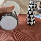 Beautiful Lot Of 3- Black White Polka Mushrooms Decorate — photo 7