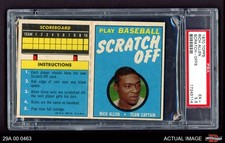 1970 Topps Scratch-Offs Rich Allen Cardinals HOF PSA 5.5 - EX+
