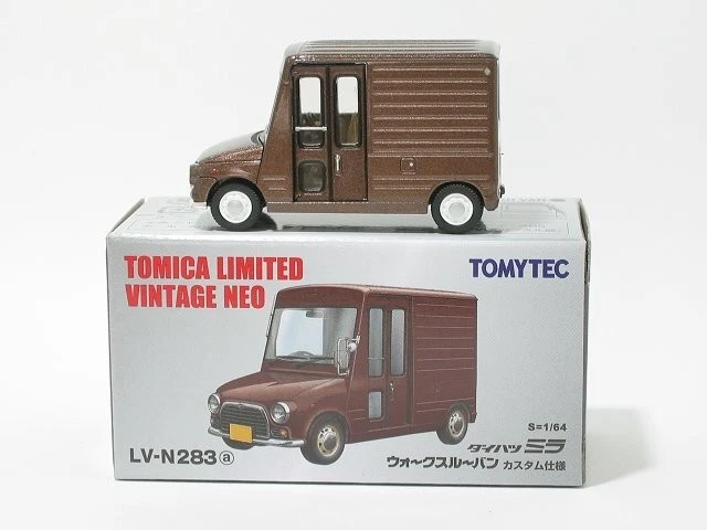 Daihatsu Mira Walkthrough Van Заказной Коричневый Tomytec Ограниченный Винтажный NEO LV-N283a - Изображение 3 из 4