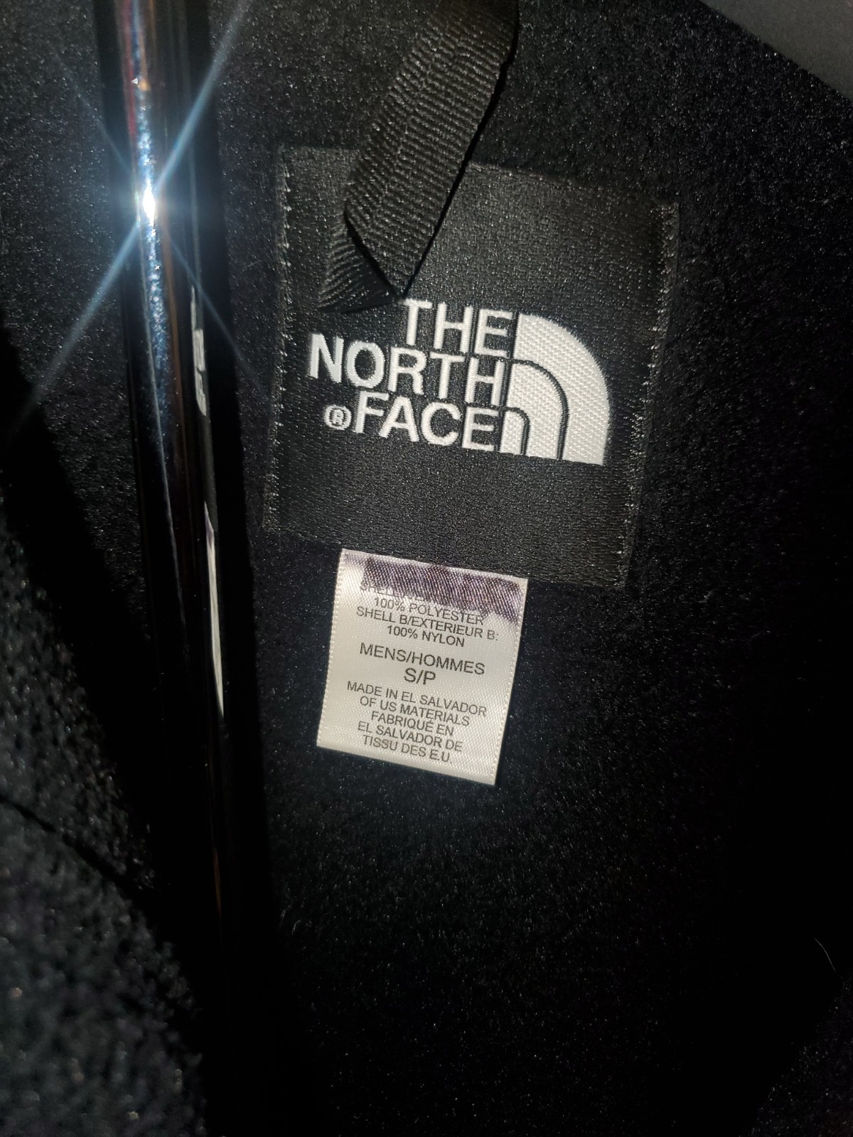 North Face Denali Vest Mens S Black Full Zip Up Fleece Outdoor Hiking Softshell thumbnail 4