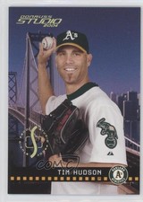 2004 Donruss Studio Studio Proofs Gold 19/50 Tim Hudson #148 9bp