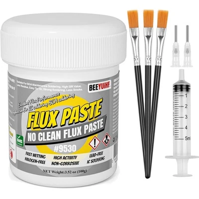 BEEYUIHF No Clean Lötpaste 150g - Bleifrei, für präzises Löten von BGA/IC