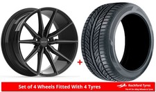 Alloy Wheels & Tyres 20" Inovit Frixion 5 For Cadillac XT4 18-24