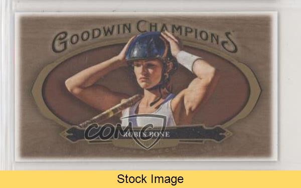 2020 Goodwin Champions Horizontal Wood Mini Lumberjack Back Robin Bone READ 04ap