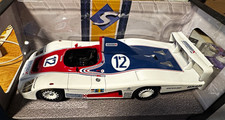 Solido Porsche 936 #12 Essex 24h Le Mans 1979 White/Red/Blue 1:18 w/ Case