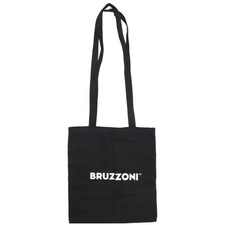 Bruzzoni, Stoffbeutel, Unisex (Erwachsene), Schwarz, 40, 1, 39 cm #Sj6