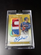 Kyle Tucker Topps Dynasty Baseball Card Patch Auto 1/1