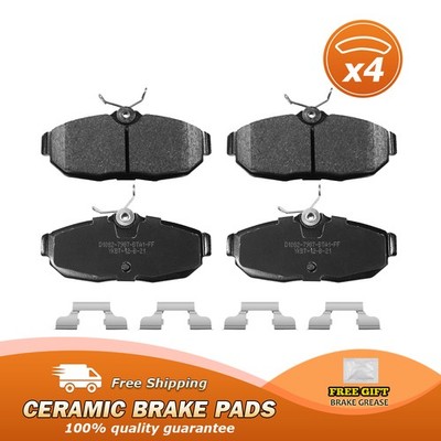 Rear Premium Ceramic Brake Pads Set for 2005-2011 Ford Mustang