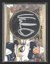 2020 Upper Deck Trilogy Signature Pucks Victor Olofsson #SP-VO Auto