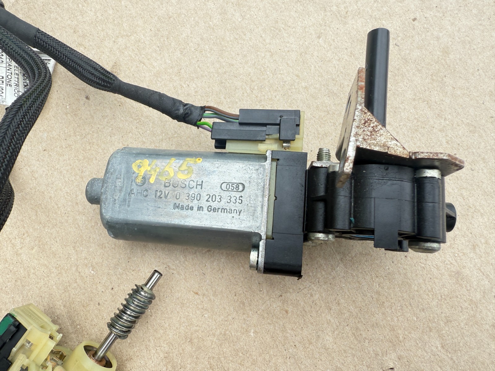 2014-2019 MASERATI Ghibli LH RH POWER SEAT MOTOR ACTUATOR OEM AHC12V0390203334