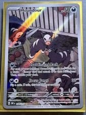 Houndour Illustrazione Fiamme Ossidiana Carta Pokemon TCG 204/197