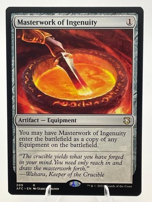 Masterwork of Ingenuity - Commander: Adventures in the Forgotten Realms : MTG NM