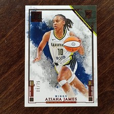 2025 Panini Impeccable WNBA RC #99 Aziaha James /75 Rookie