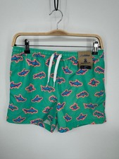 NWT Chubbies The Apex Swimmers Classic Swimmer Trunk Shorts Youth Large Green