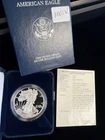 2001-W American Silver Eagle $1 - Proof / w/Box & COA / Beautiful! - No Reserve!