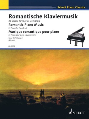 Romantic Piano Music Vol 2 Duets 23 Pieces Classical Sheet Music Schott Book
