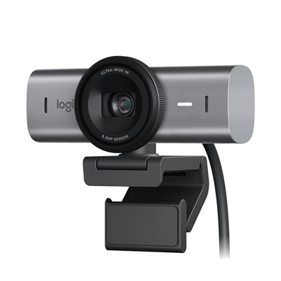 MX Brio Ultra HD 4K Collaboration, Streaming Webcam, 1080p at 60 FPS, Graphite