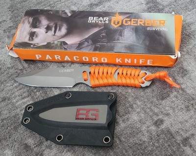Gerber Bear Grylls Messer Jagdmesser Survival Knive Orange Neu