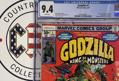 Marvel Comics (8/77) Godzilla #1 CGC 9.4