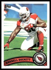 2011 Topps Darnell Dockett Arizona Cardinals #416