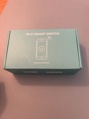 AMAZON Alexa Google Assistant Wi-Fi Smart Switch Outlet White- New In Box