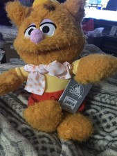 Disney Store Plush The Muppet Babies Baby Fozzie Bear 12  Soft New With Tag