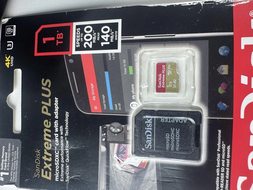 Paquete de cámara de acción GoPro HERO 9 negra 5K 1 TB tarjeta SD trípode baterías estuche Foto 3 de 4