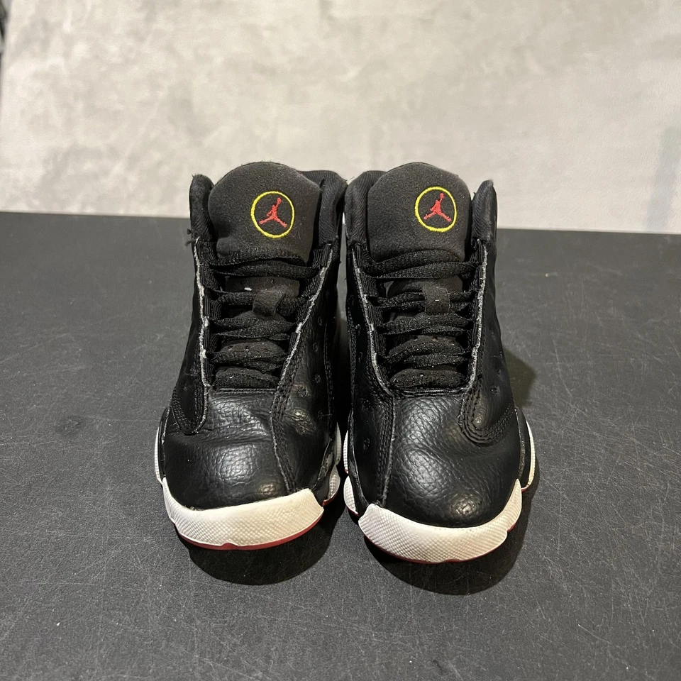 Zapatos Jordan Niño Pequeño Talla 11C Negro Rojo Air Jordan 13 Retro Playoff DJ3005-062 Foto 2 de 4