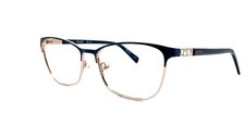 NEW NINE WEST NW1099 400 NAVY / ROSE GOLD AUTHENTIC EYEGLASSES 52-15-135