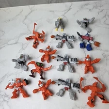Transformers Tiny Titans Figure Lot Of 14 Mixed 2" Hasbro Robots , Grid