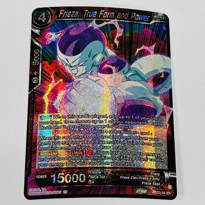 M Frieza, True Form and Power - EX23-04 - EX - Foil Expansion Set 23 Holo Foil