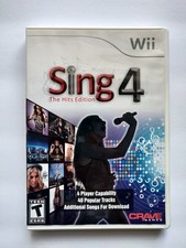 Sing 4 The Hits Edition Nintendo Wii Game