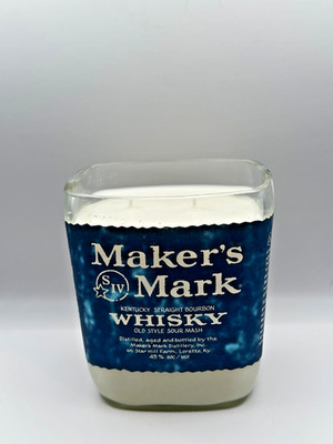 Maker's Mark Old Style Sour Mash Bourbon Bottle Candle